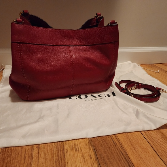 Coach LEXY Shoulder/Satchel Handbag Rouge - Picture 2 of 14